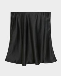 Bobbas Woven A-Line Mini Skirt