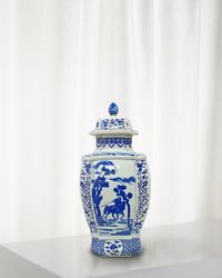 Ink & Wash Painting Pot - 19"