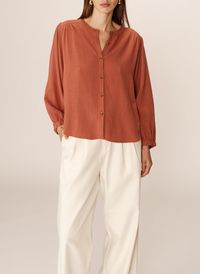 Grace Et Mila - Chemise oversize - Taille L - Marron