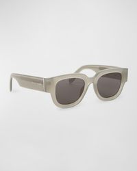 Monterey Grey Acetate Cat-Eye Sunglasses