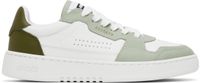 Axel Arigato White & Green Dice Lo Sneakers