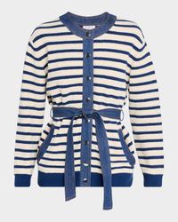 Delia Stripe Cardigan