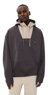 JW Anderson Contrast Hood Anorak Charcoal M