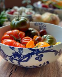 Arcadia Blue Vegetable Serving Bowl, 11.5"