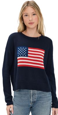 Z Supply Sienna Patriot Sweater Eclipse S