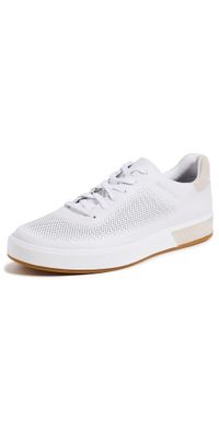 Cole Haan Grandpro Angleace Sneakers Optic White/Silver Birch 9