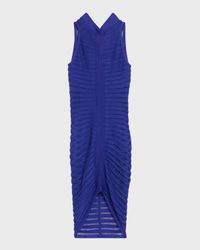 Skeleton Sheer Midi Dress