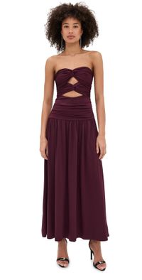 NIA Wilshire Dress Oxblood M