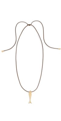 Eliou Minnow Necklace Gold Plated One Size