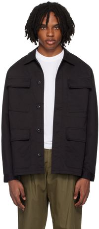 Universal Works Black MW Fatigue Jacket