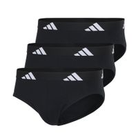 Adidas Underwear - Lot de 3 slips homme active flex cotton adidas sport - Taille 2XL - Noir