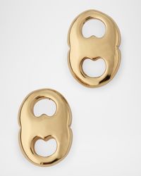 Gemini Link Stud Earrings