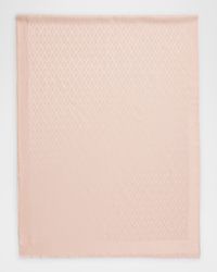 Monogram Silk Blend Scarf