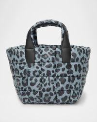 Porter Small Leopard Quilted Tote Bag