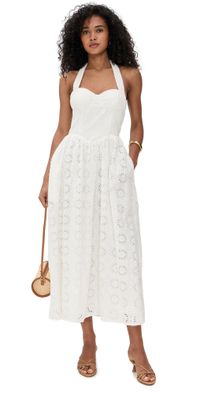 Line & Dot Anka Dress White L