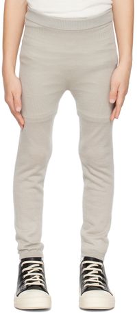 Rick Owens Kids Gray Slim-Fit Leggings
