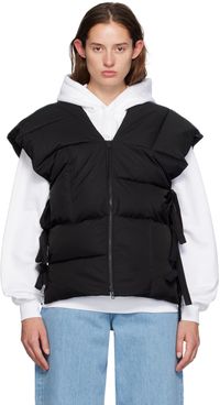 Kenzo Black Kenzo Paris Sleeveless Puffer Jacket