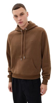 AMI Adc-Adc Hoodie Noisette L