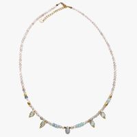 Ginandger - Collier aigue marine, apatite, morganite et labradorite - Taille Unique - Multicolore