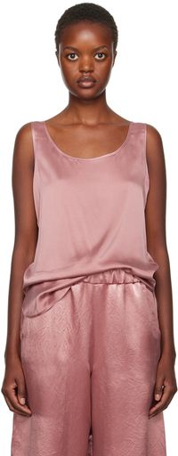 Max Mara Leisure Pink Pan Tank Top