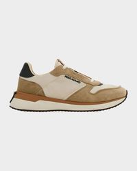 Men's Atlantic Fabric and Suede Runner Sneakers