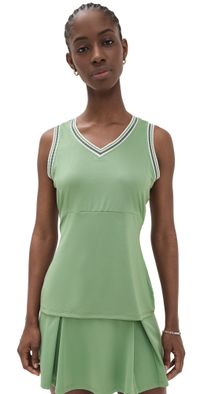 HEAD HEAD x Veronica Beard Tank Top Sage L