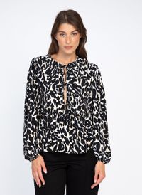 An'ge - Blouse droite imprimée - Taille XL - Multicolore