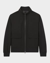 Men's Funnel-Neck Zip Jacket