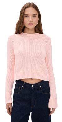 La Ligne Solid Mini Marina Sweater Blush XS