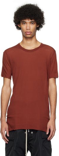 Rick Owens Brown Basic T-Shirt