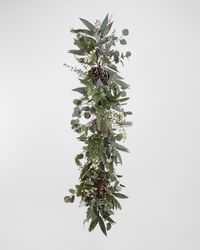 5' Eucalyptus Holiday Garland