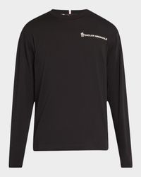 Men's Cotton Logo Long-Sleeve T-Shirt