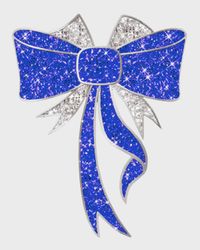 2D LED Lit Bow Outdoor Decoration, 78"