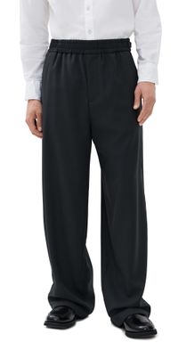 AMI Light Wool Twill Pant Elastique Anthracite L