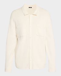 Men's Mason Button-Front Sweater Shirt