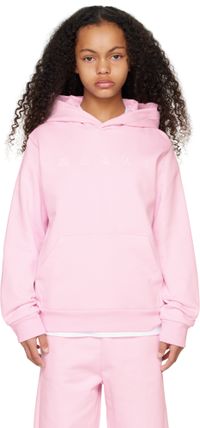 Marni Kids Pink Logo Hoodie