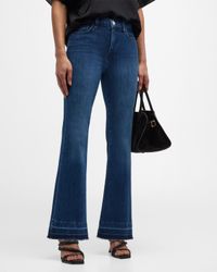 Le Easy Flare Wide Released Hem Jeans