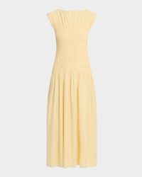 Skye Smocked Drop-Waist Dress