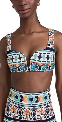 La DoubleJ Barbarella Bikini Top Casareale Small XXL