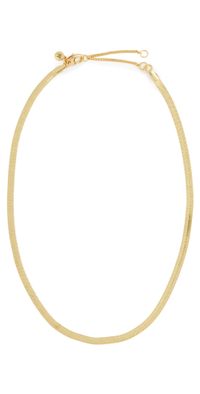Madewell Herringbone Chain Necklace Vintage Gold One Size
