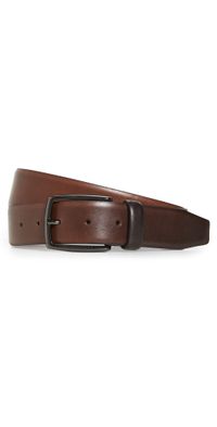 BOSS Celie Italian Leather Belt Brown 38