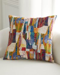 Jems Decorative Pillow, 24"Sq.