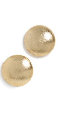 LELET NY Kelly Dome Stud Earrings Gold One Size