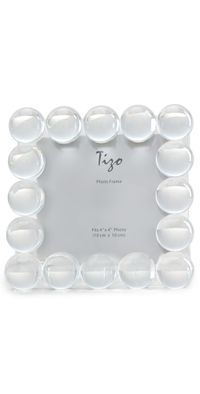 Tizo Design Crystal Glass Ball Frame 4x4 Clear One Size