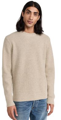 Taylor Stitch Sidecountry Crewneck Sweater Fog 38