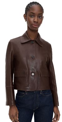 ARMA FEM Vintage Vegetal Jacket Mud Brown 40