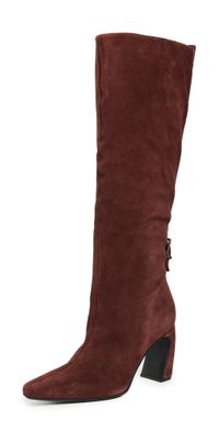 Free People Date Night Tall Boots Port Royale Suede 9.5