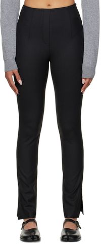 Rokh Black Long Trousers