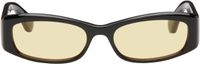 Port Tanger SSENSE Exclusive Black Leila Sunglasses