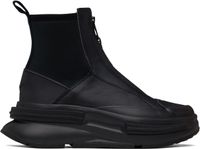 Converse Baskets montantes Run Star Legacy Chelsea noires à semelle en caoutchouc mousse CX
